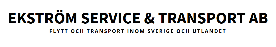 Ekströms Service & Transport AB
