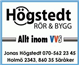 Högstedt Rör & Bygg i Sundsvall AB